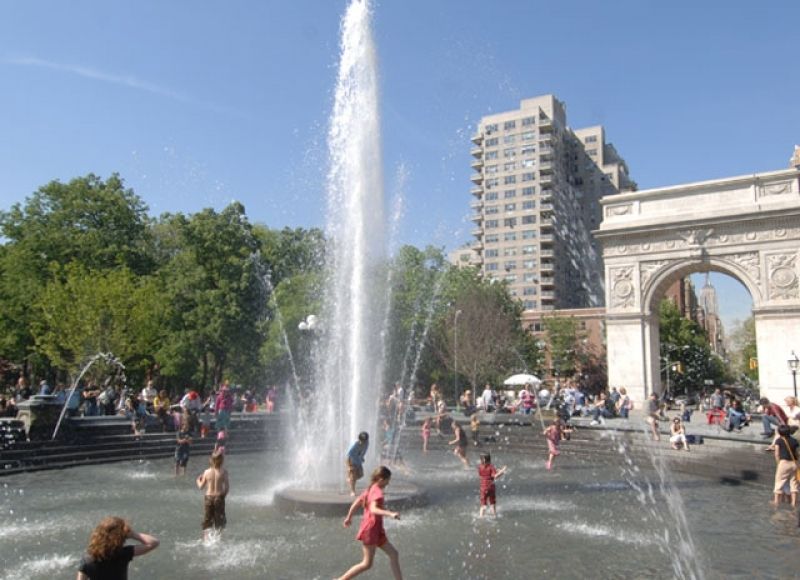 Washington Square Park: "Laughter in the Park"